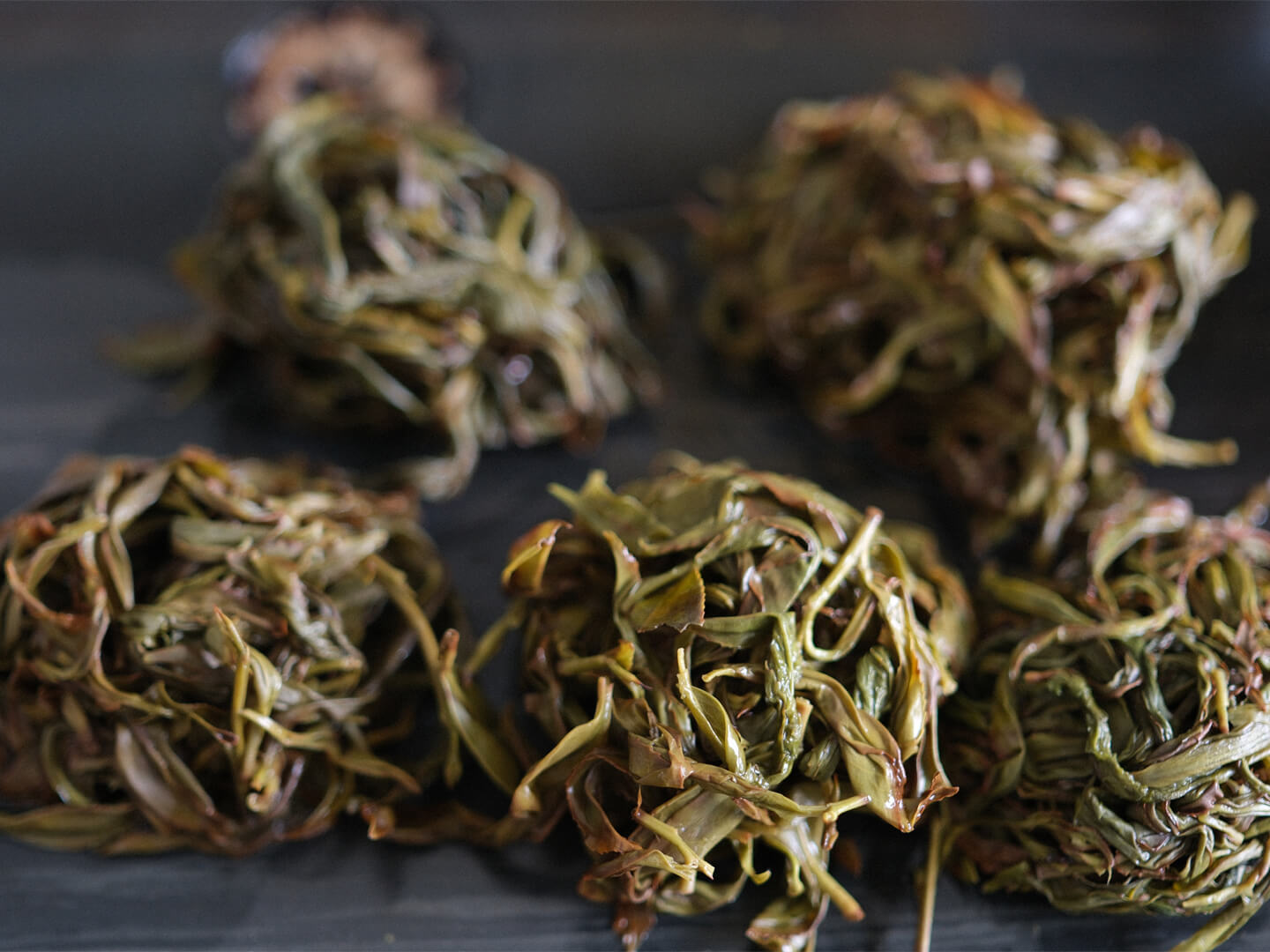 凤凰单丛 毛茶 叶底